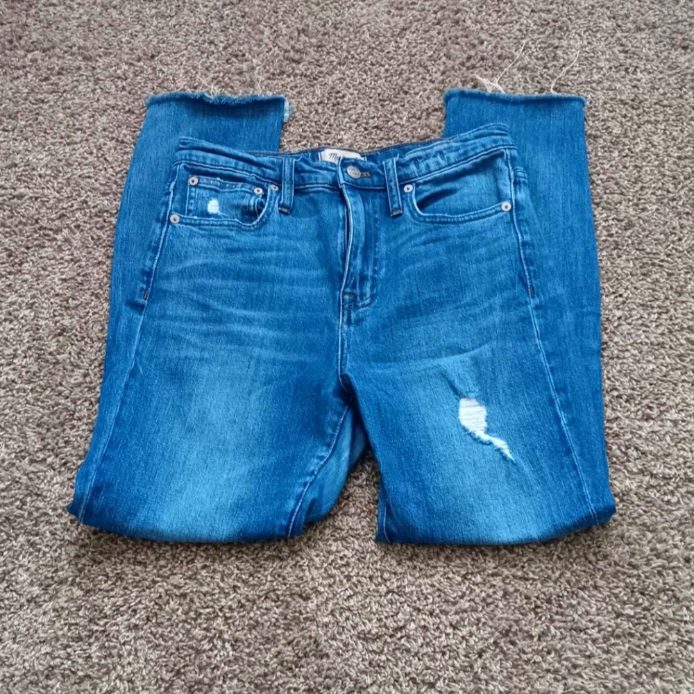 Madewell High Rise Slim Boy Jeans